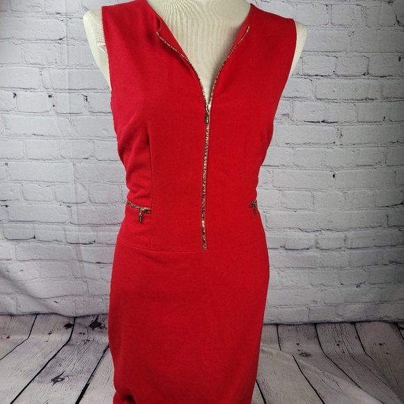 Calvin Klein NEW Red Women's Sleeveless zipper 12 - Picture 10 of 16